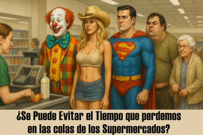 Teoría de colas y cajas en supermercados
